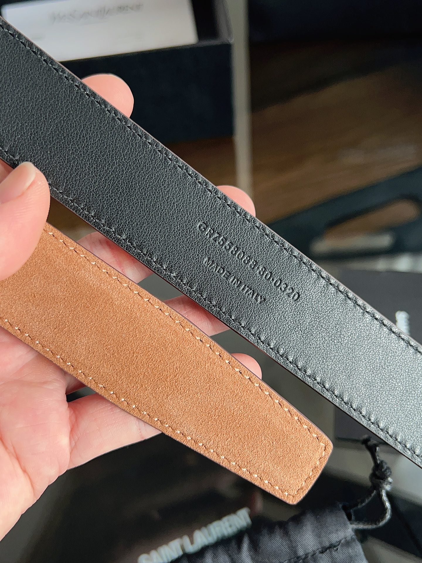 YSL belt
