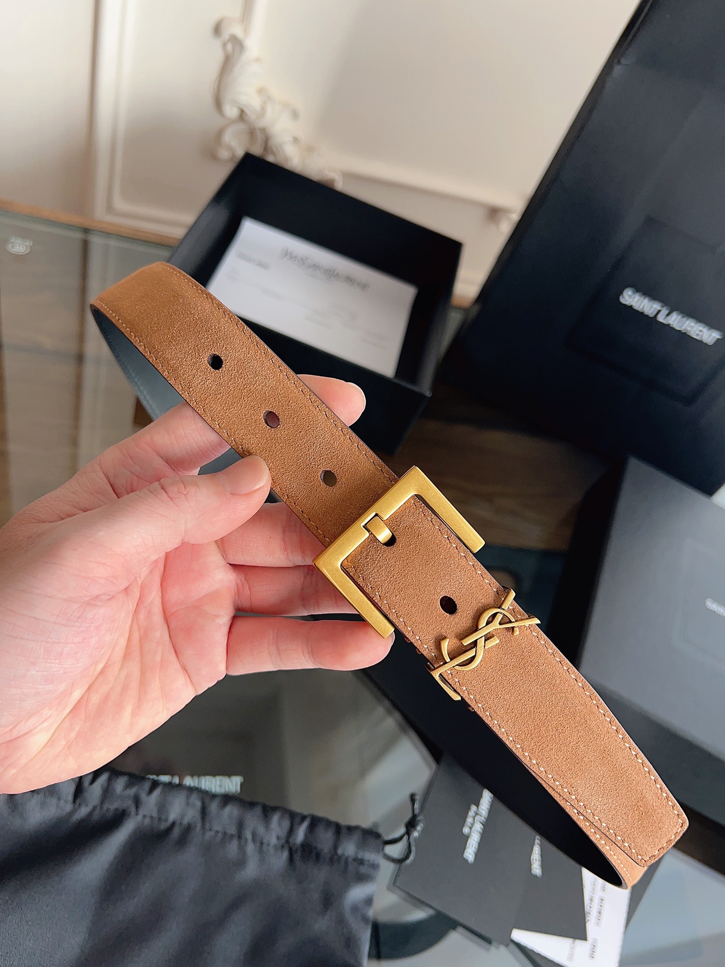 YSL belt