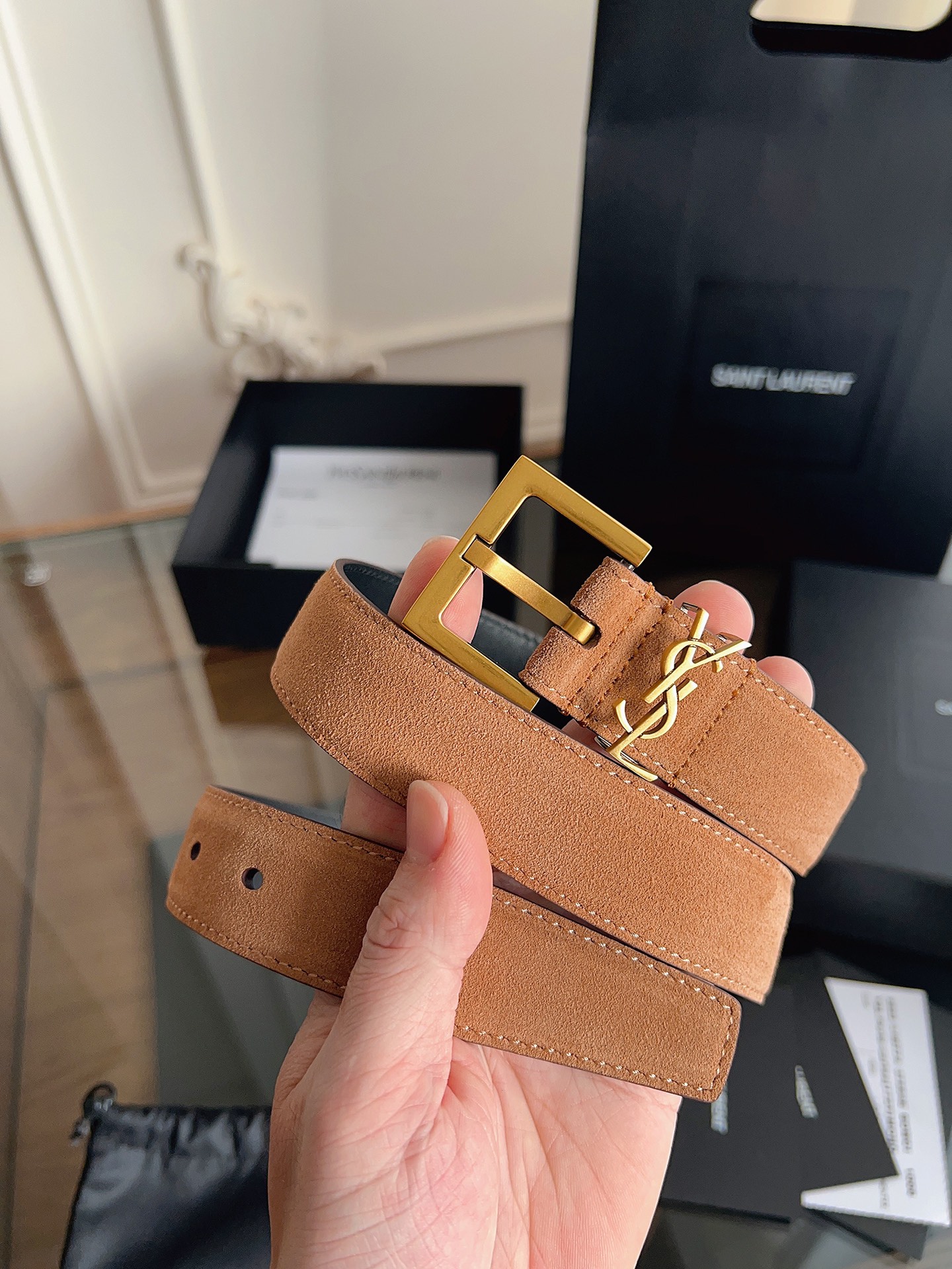 YSL belt