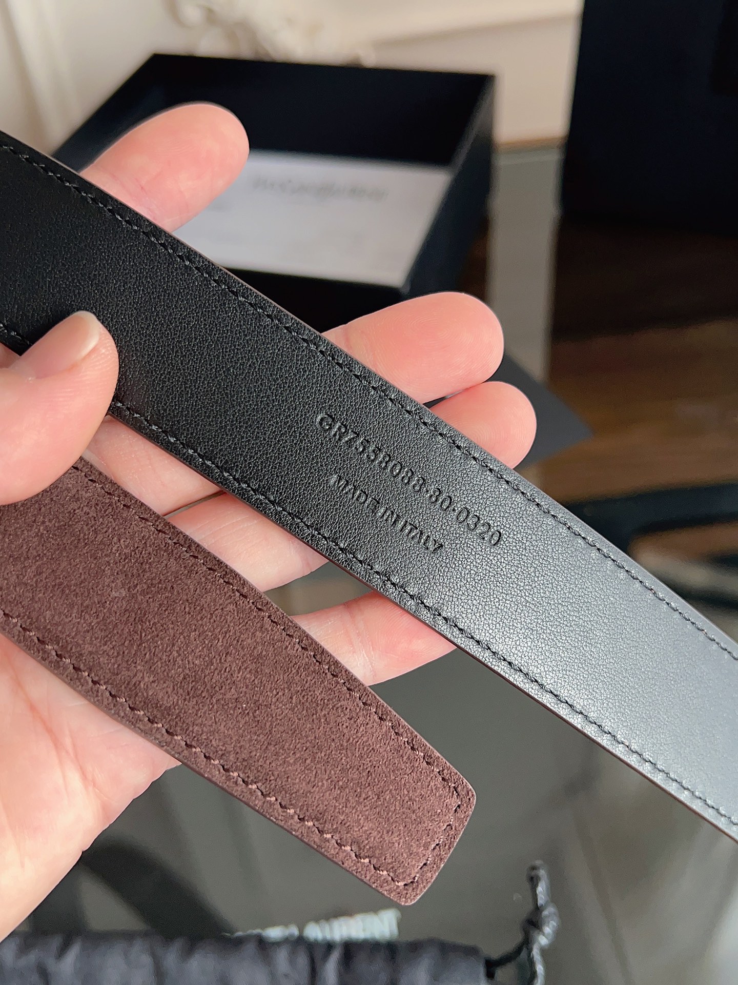 YSL belt
