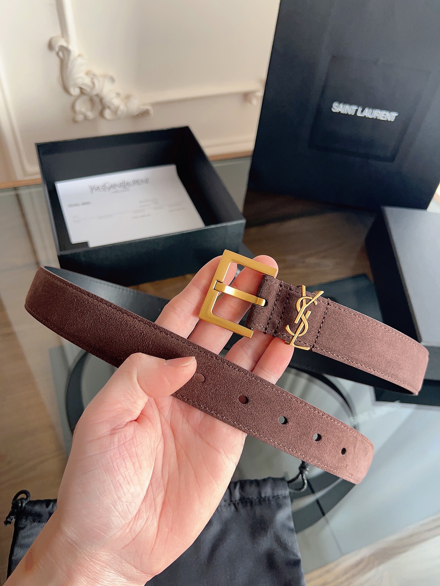 YSL belt
