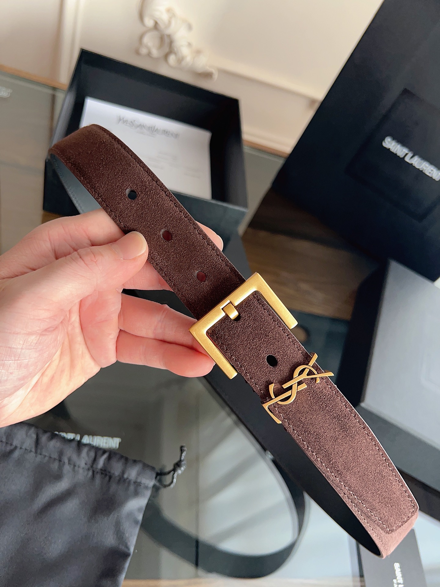 YSL belt