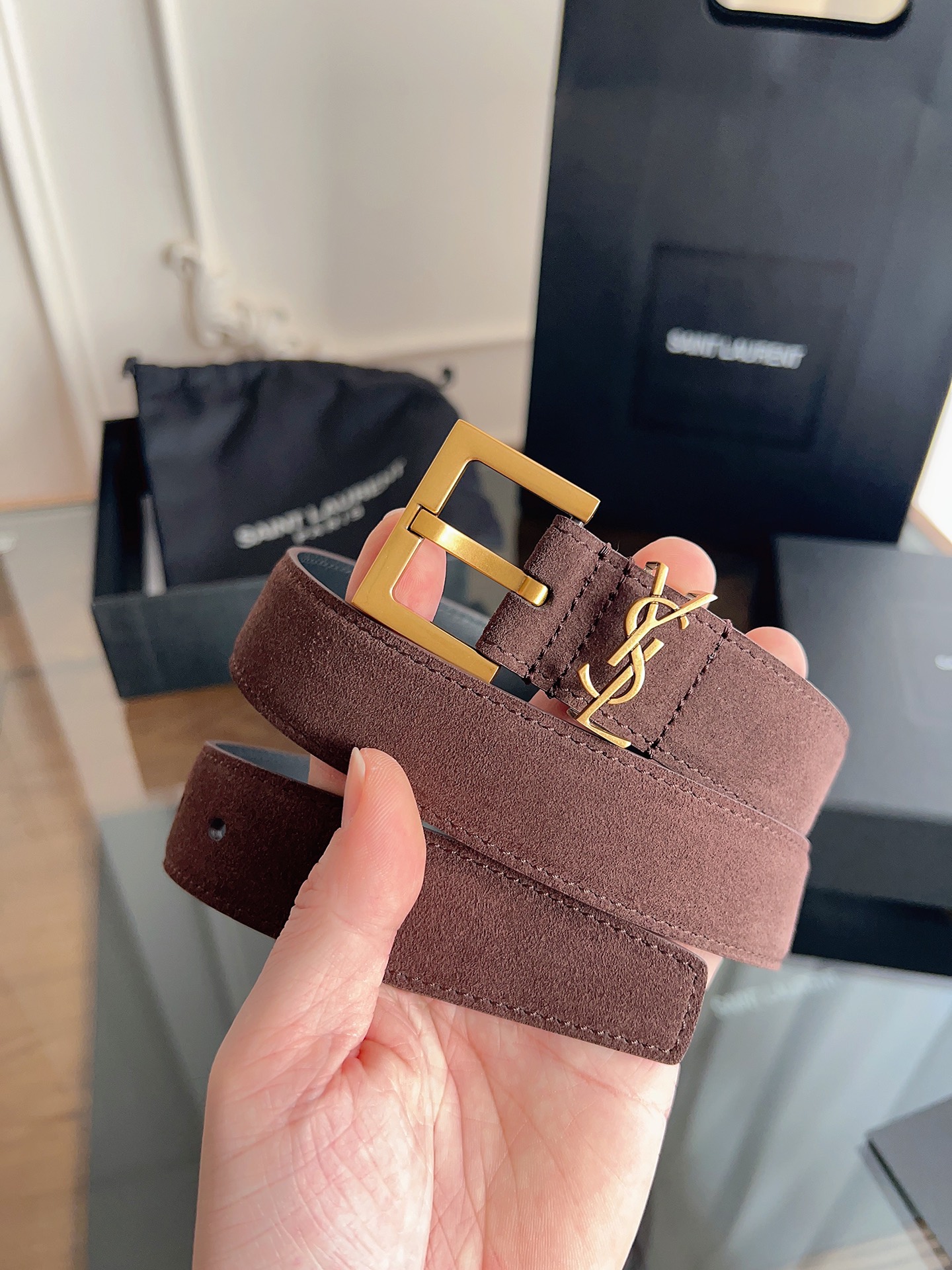 YSL belt
