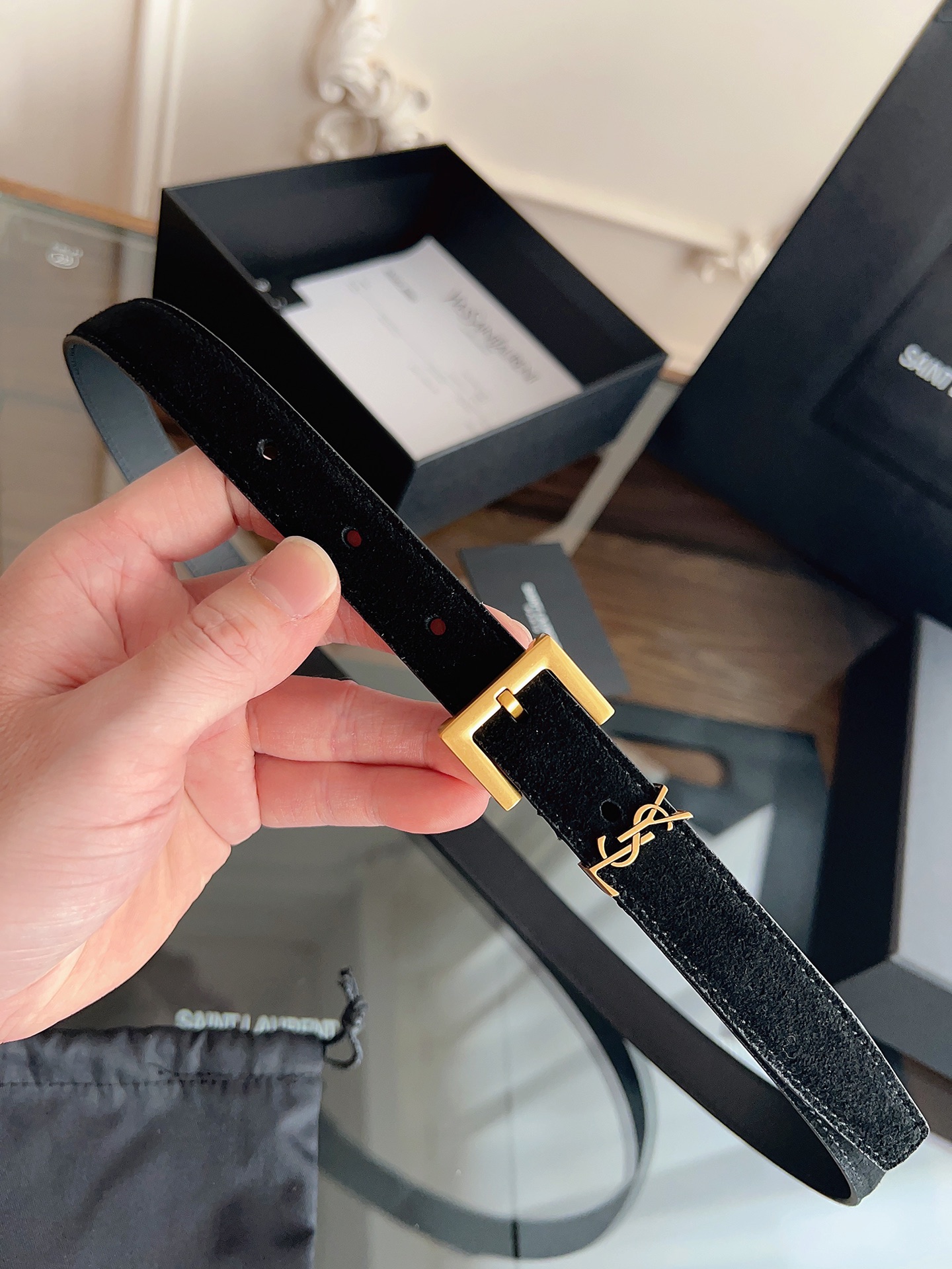 YSL belt