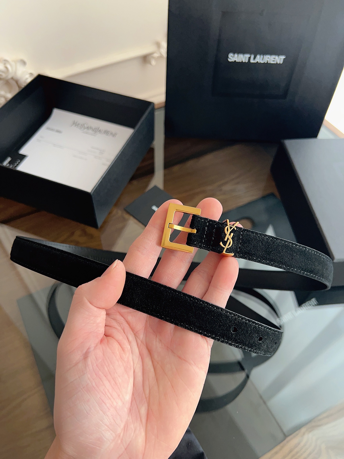 YSL belt