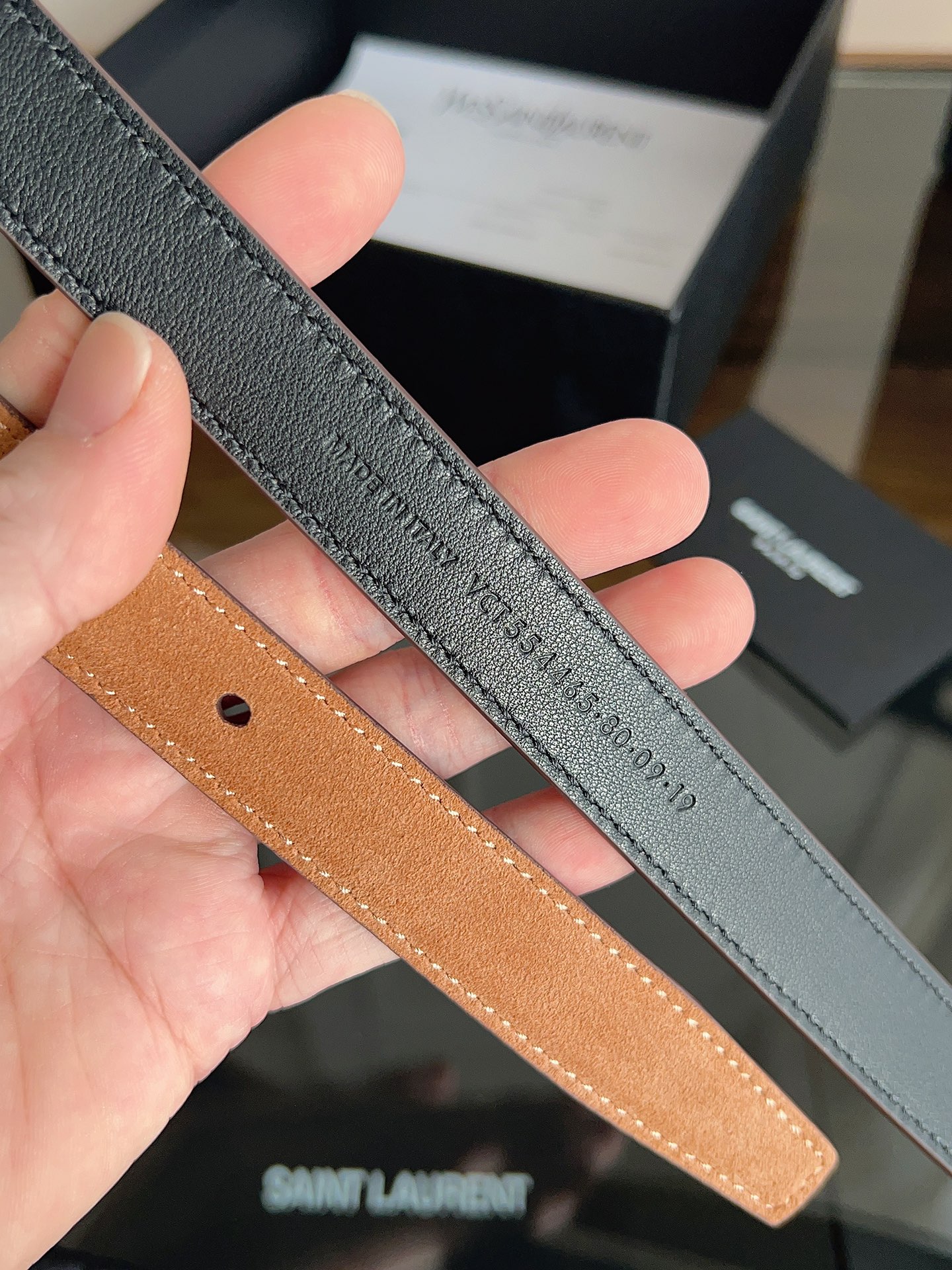 YSL belt