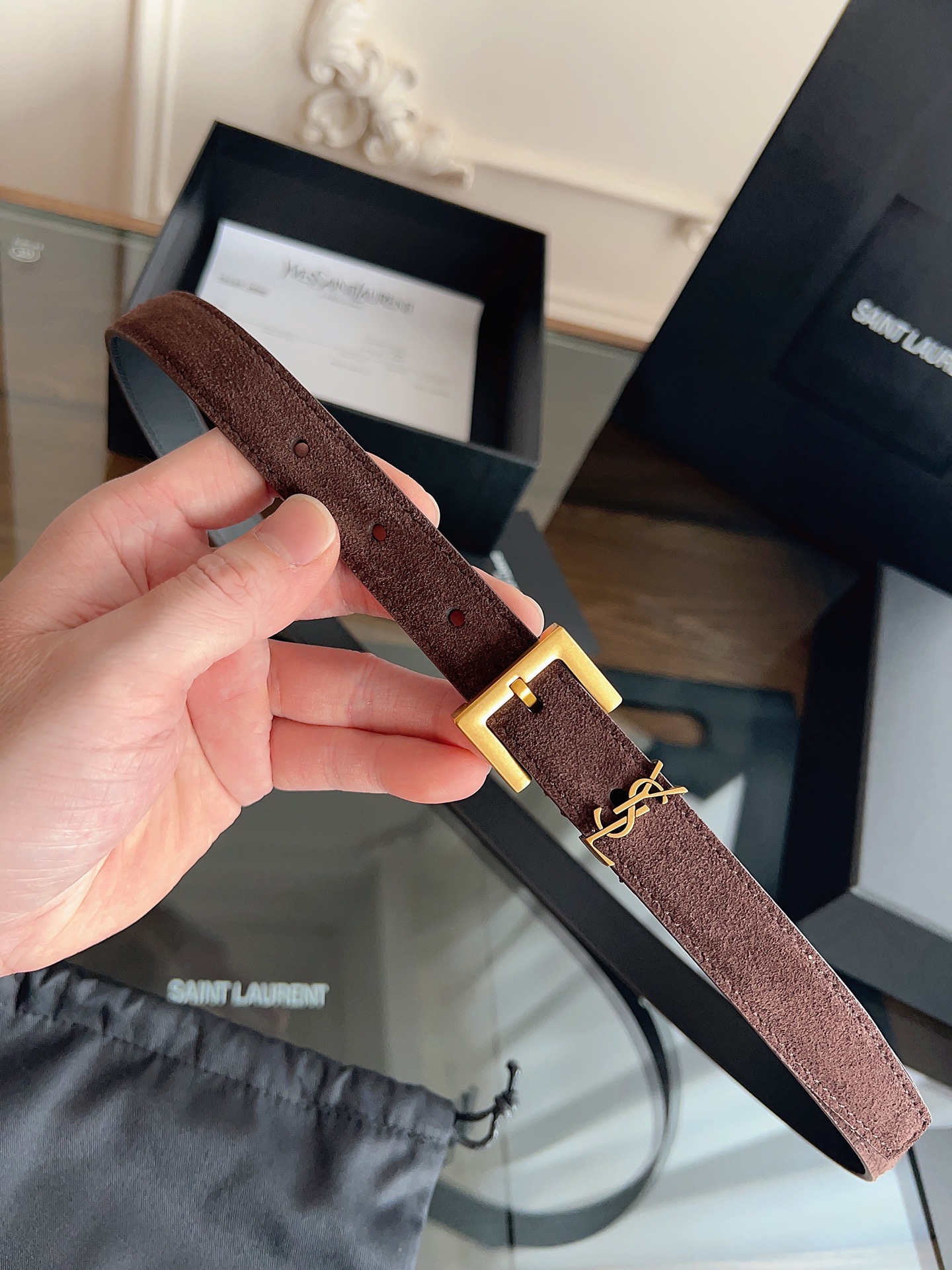 YSL belt