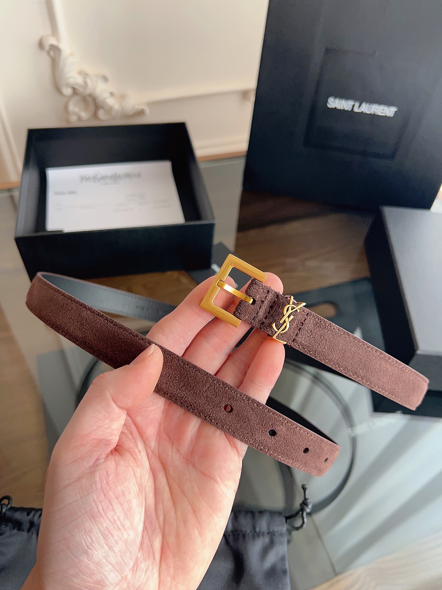 YSL belt