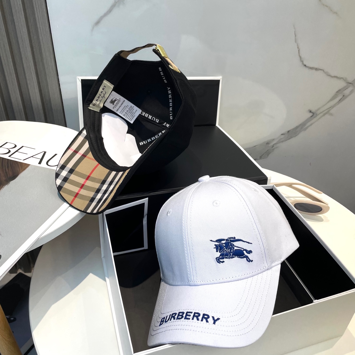 Burberry hat