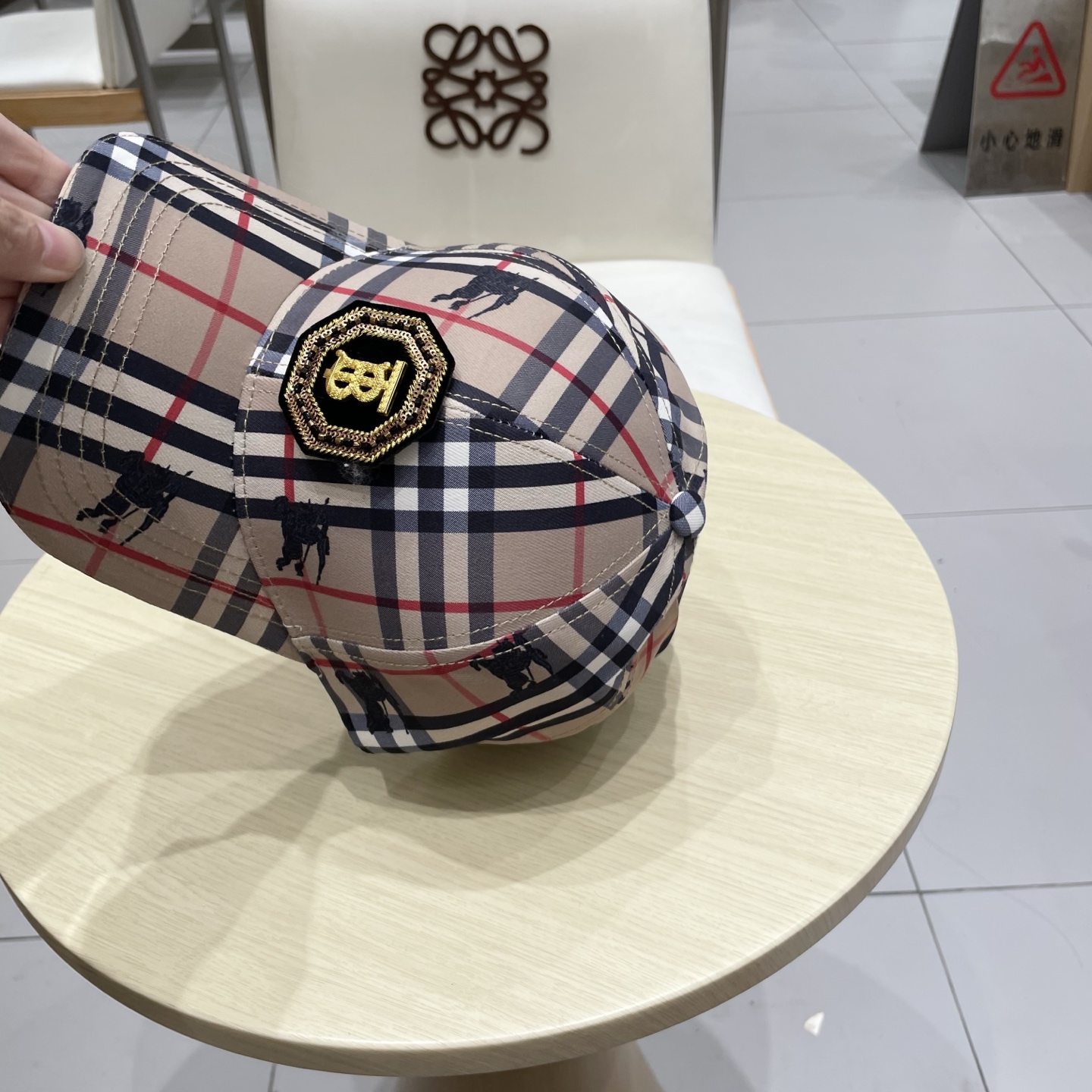 Burberry hat