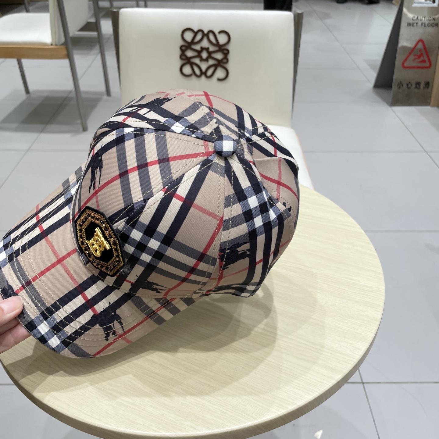 Burberry hat