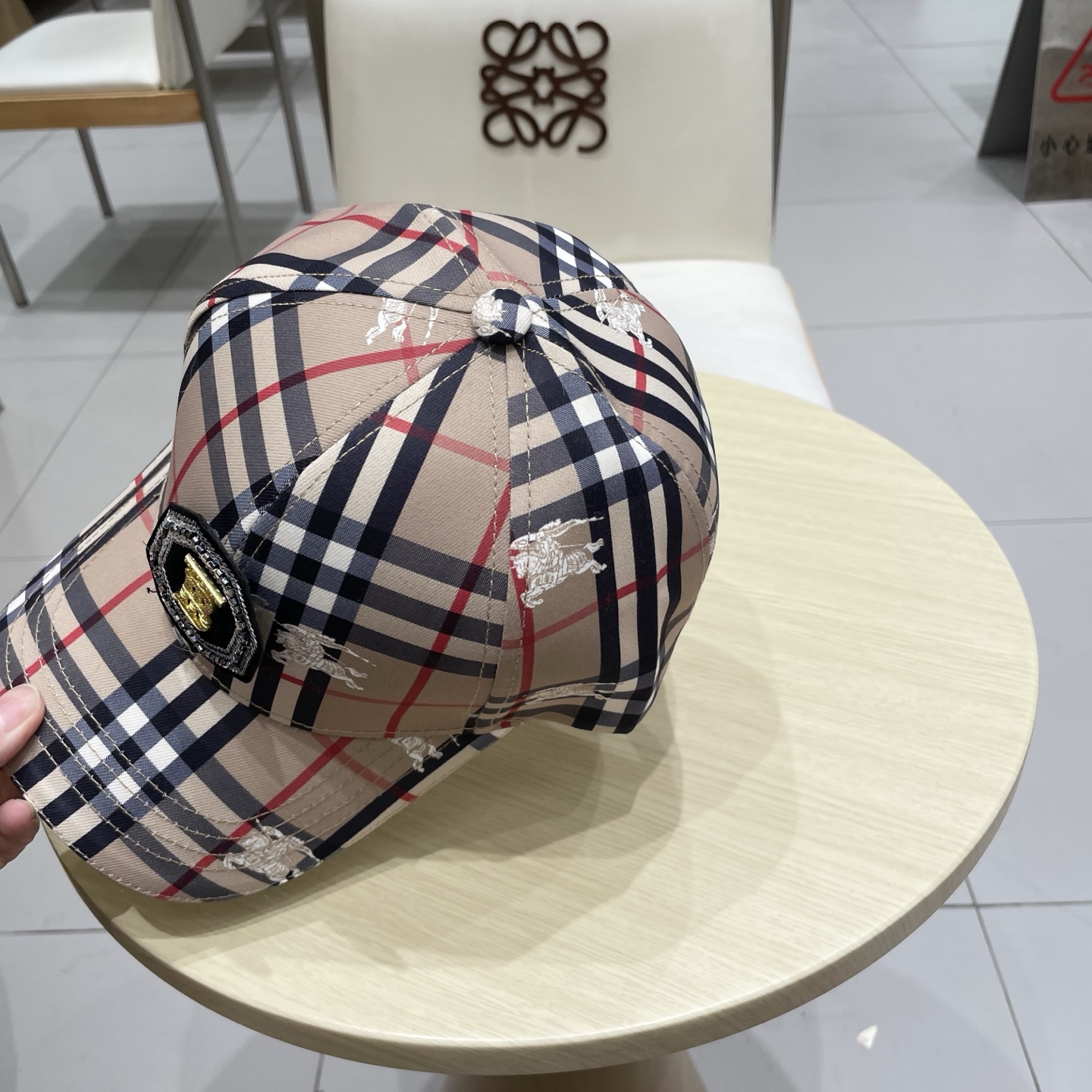 Burberry hat