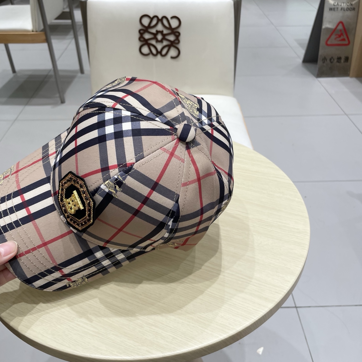 Burberry hat