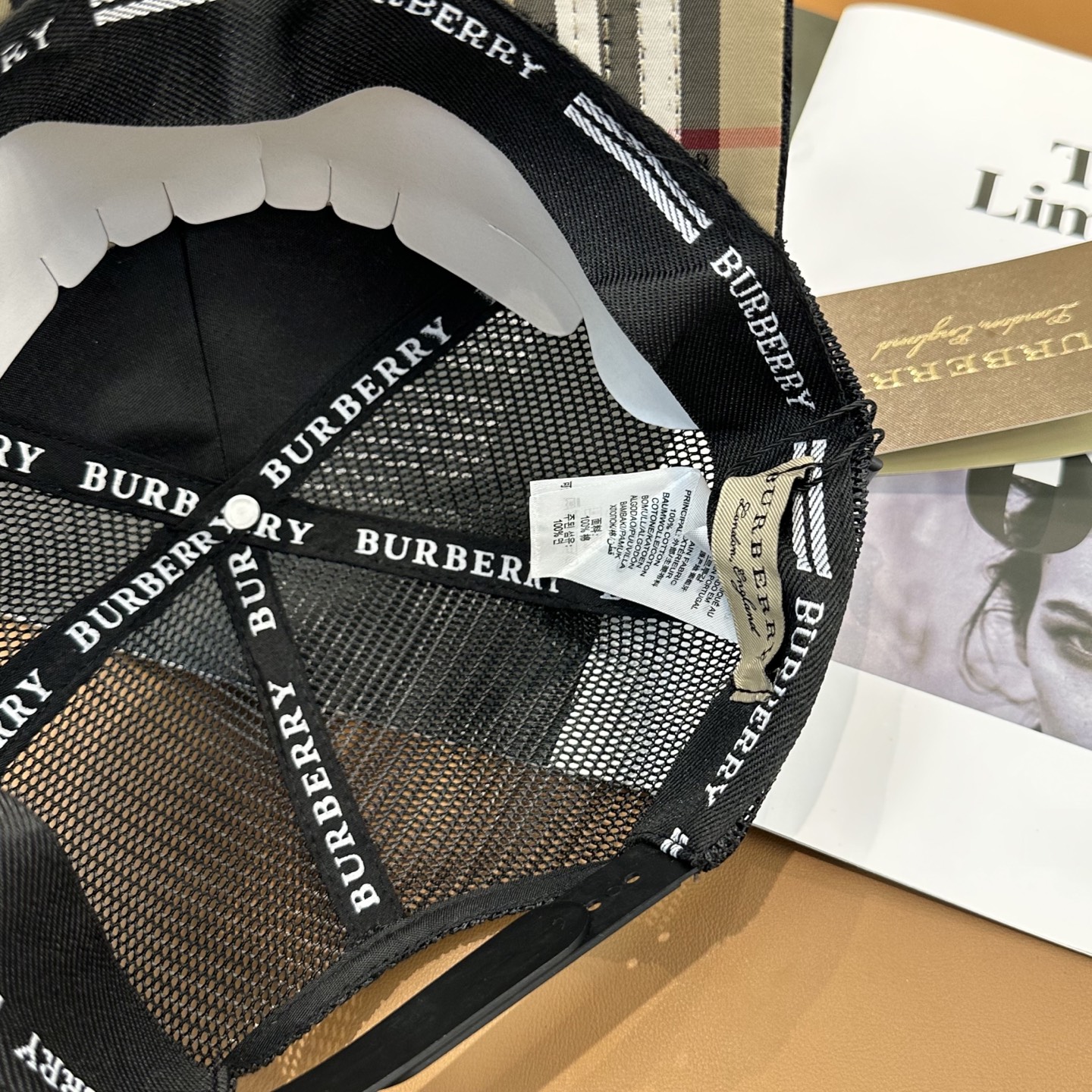 Burberry hat