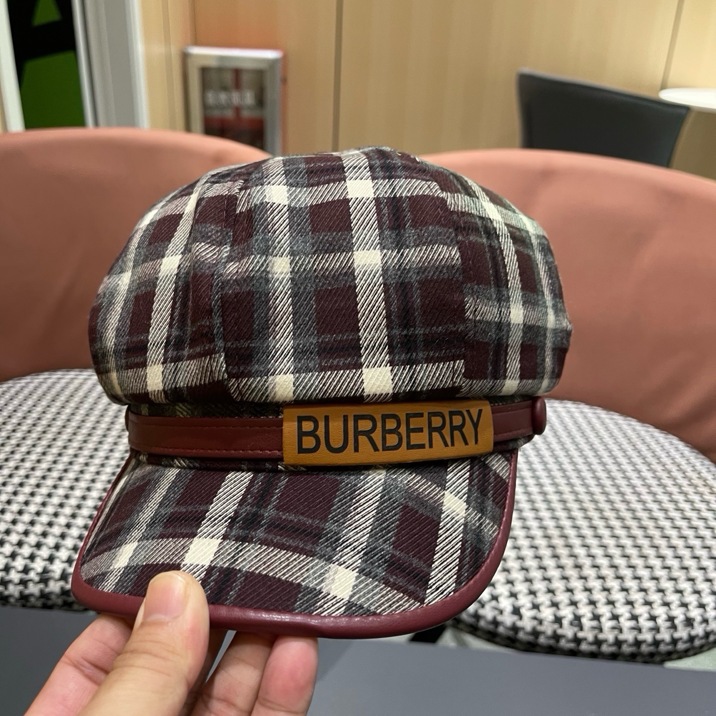 Burberry hat