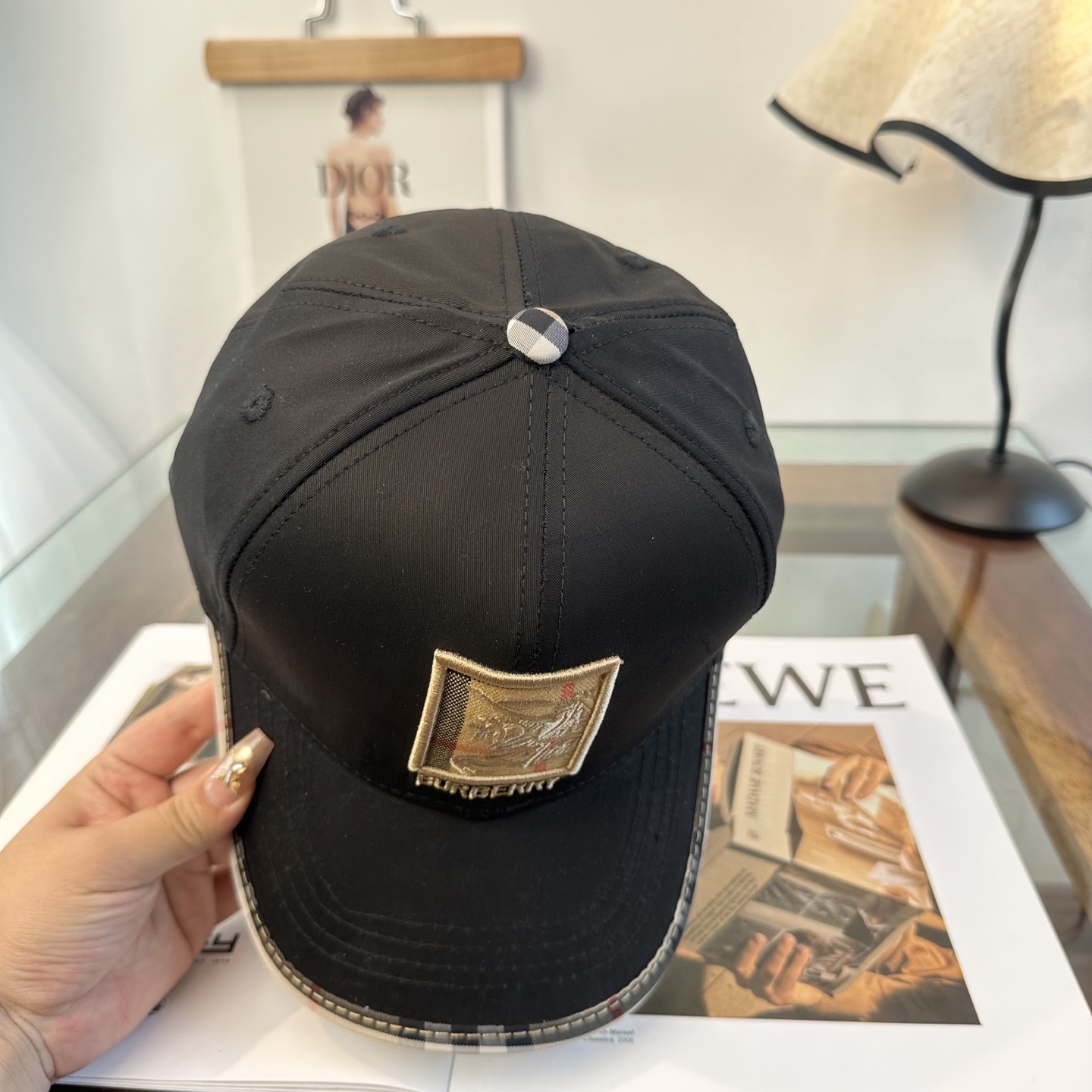 Burberry hat