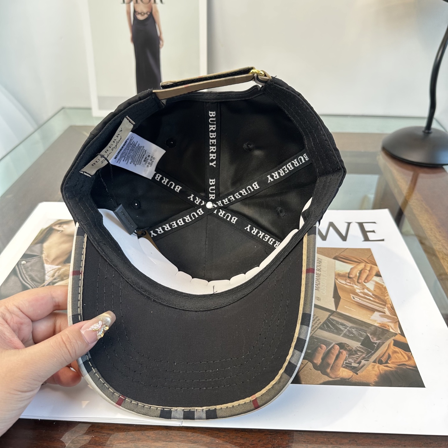 Burberry hat