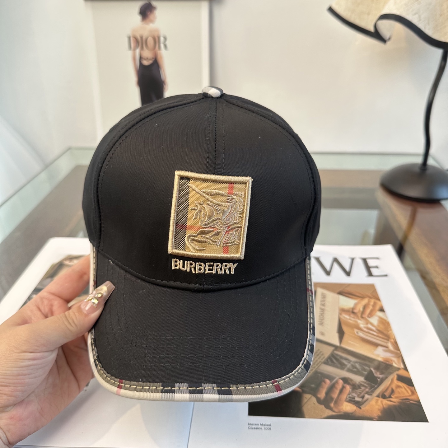 Burberry hat