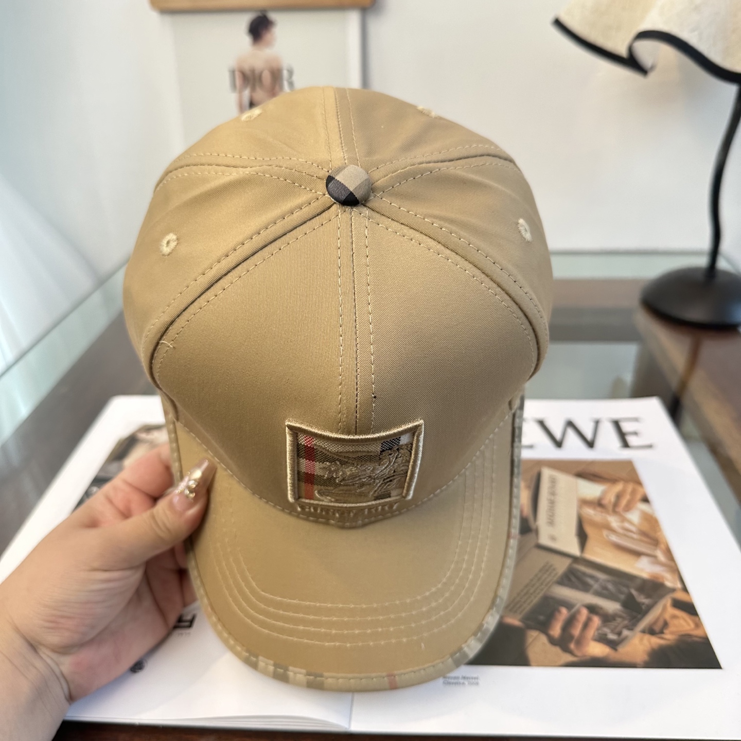 Burberry hat