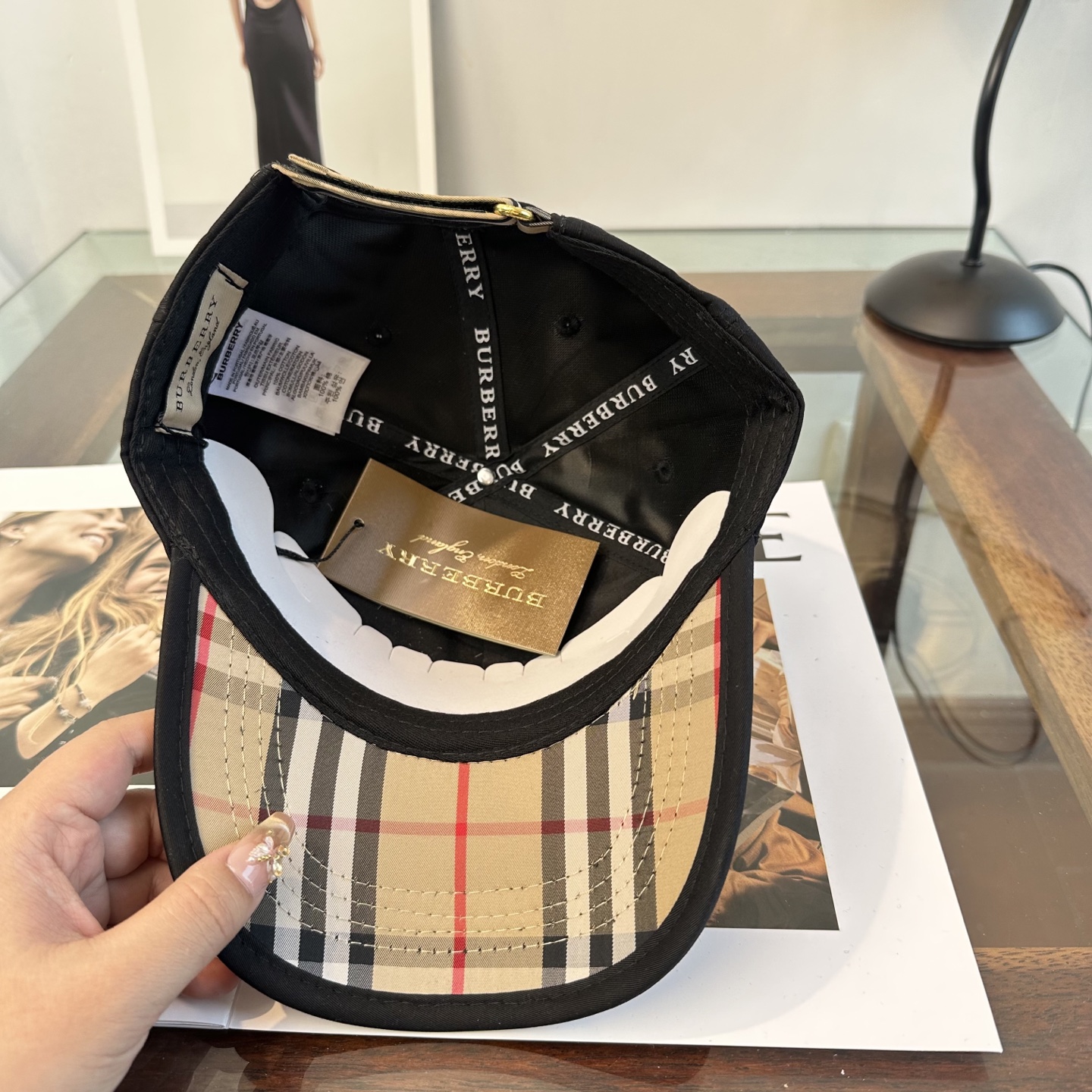 Burberry hat