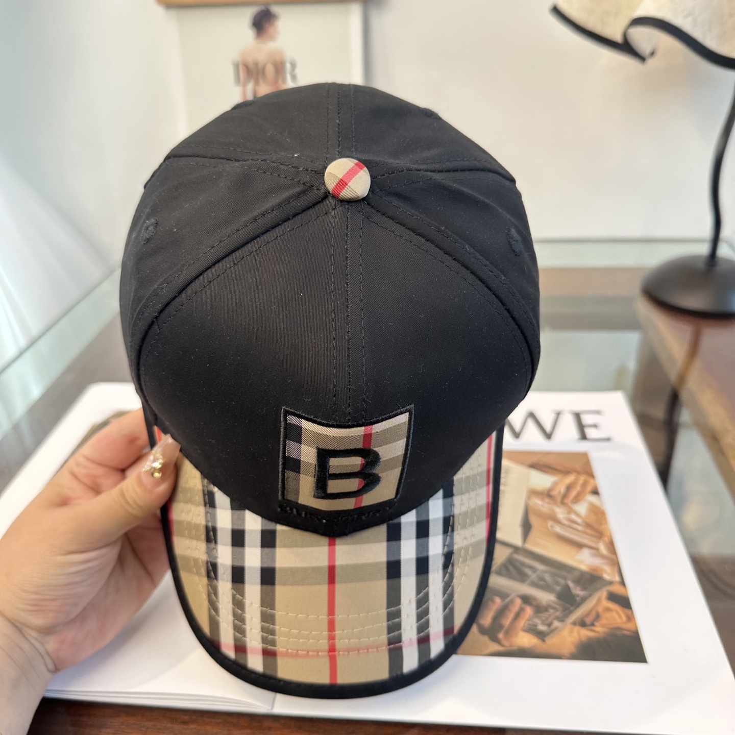 Burberry hat