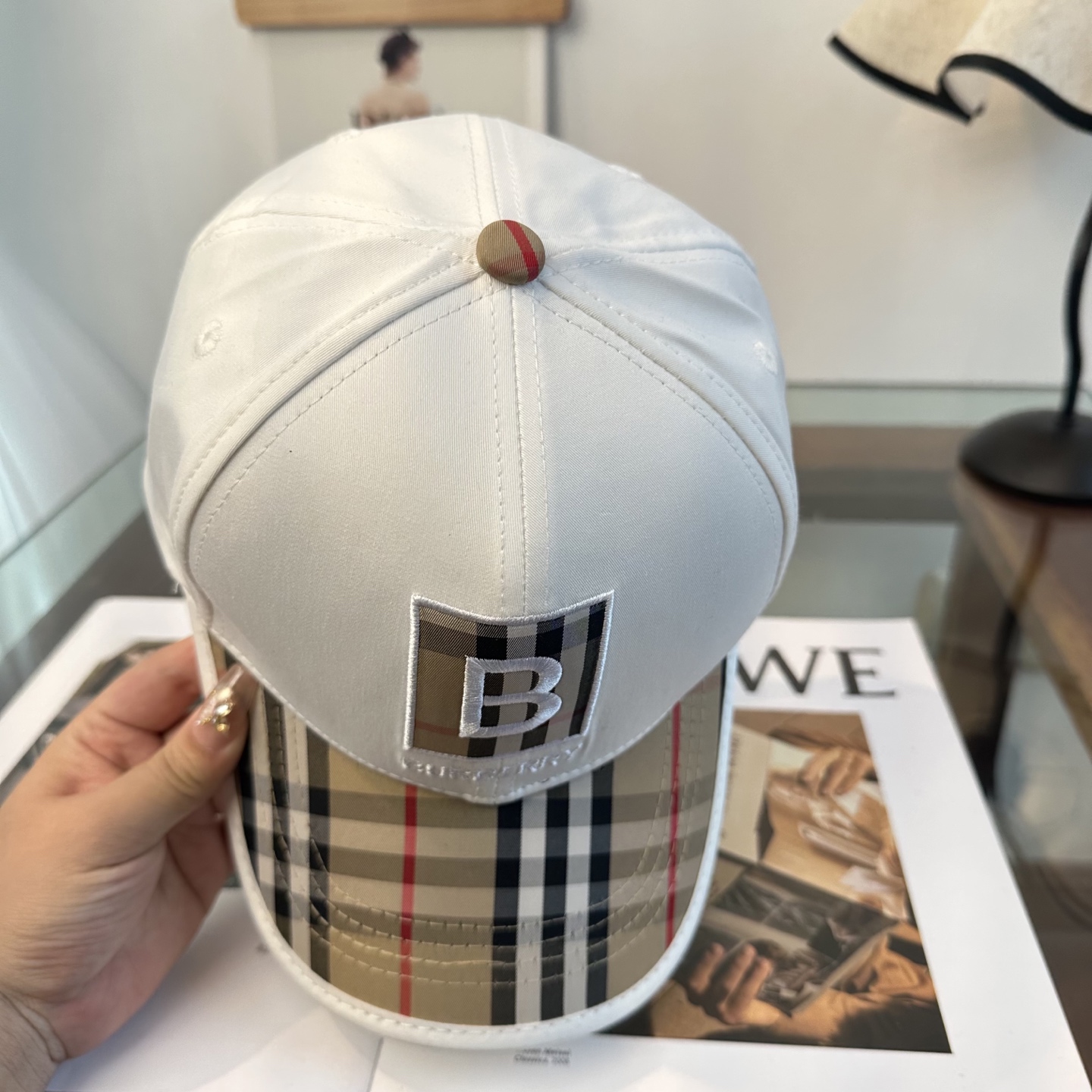 Burberry hat