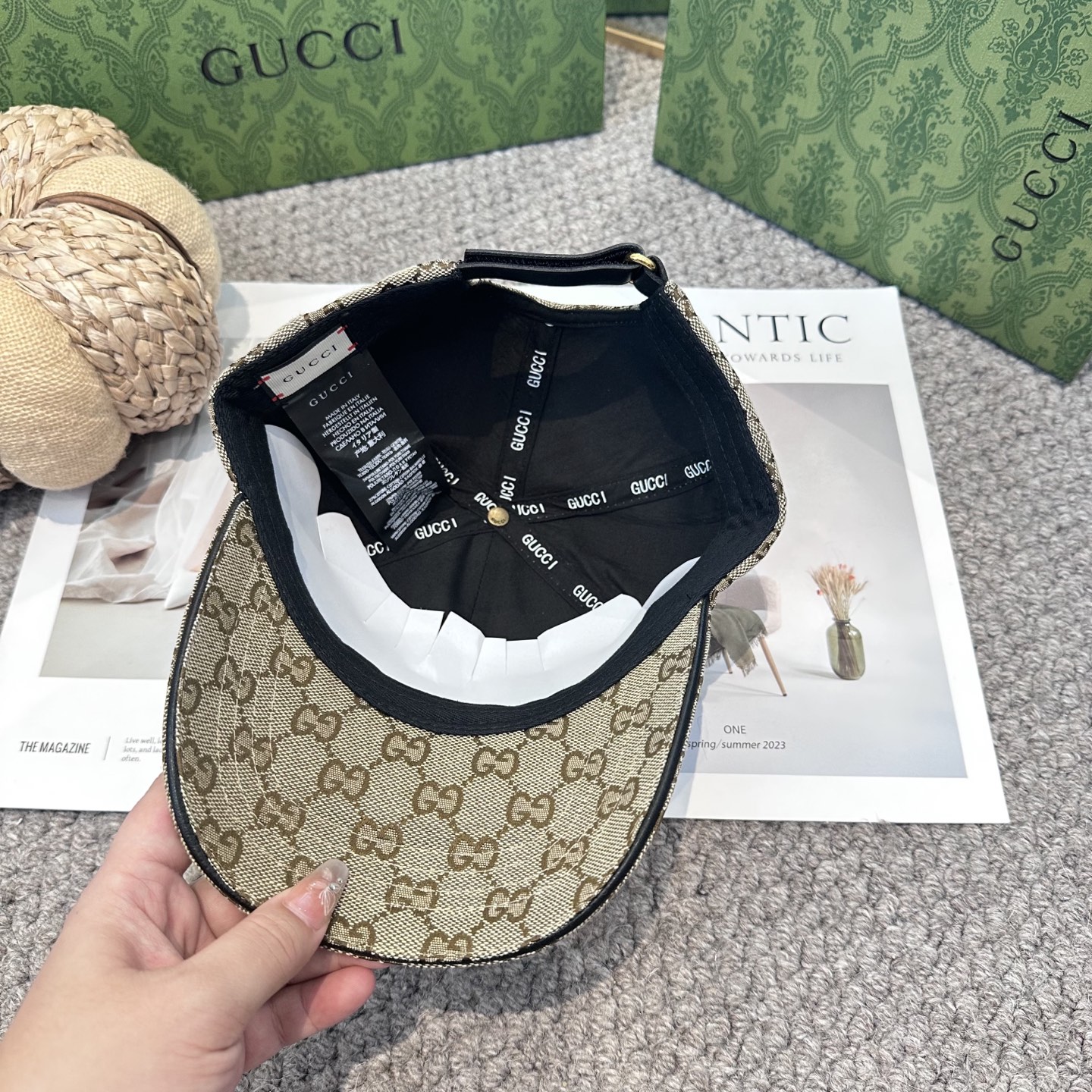 Gucci hat
