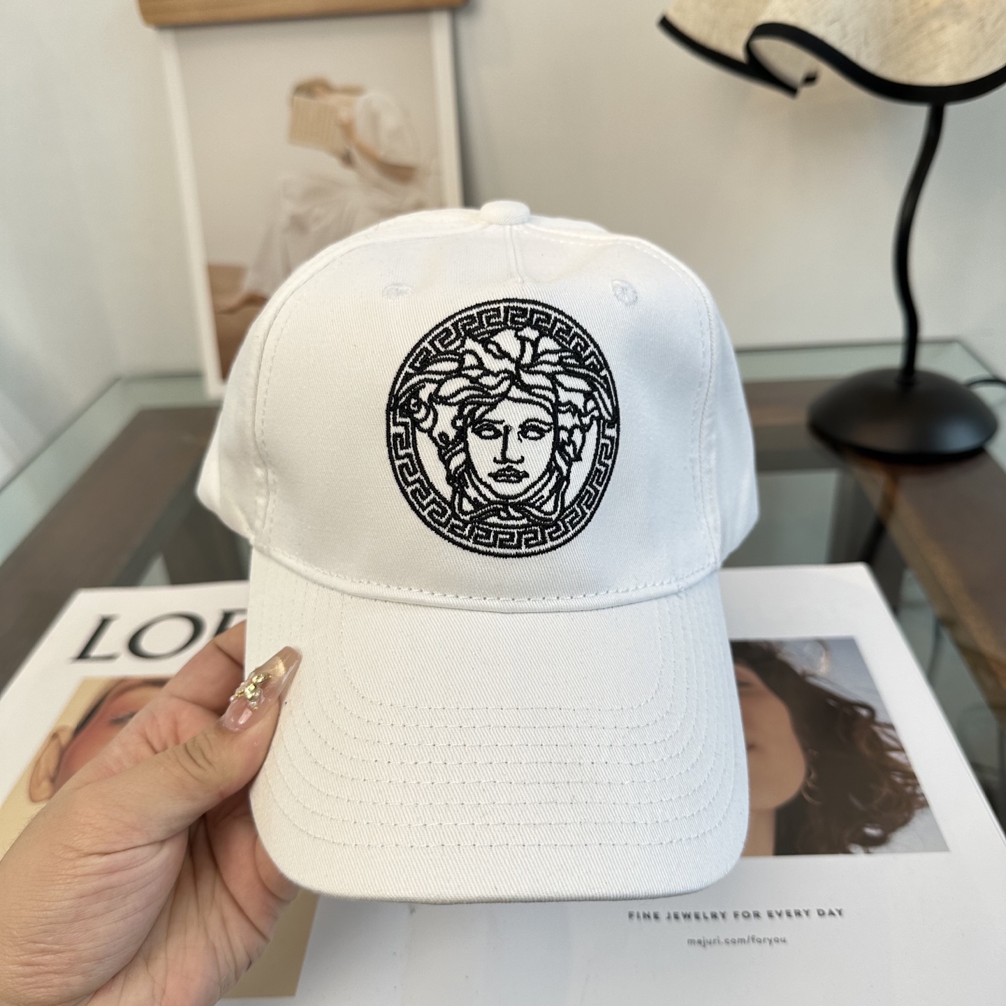 Versace hat