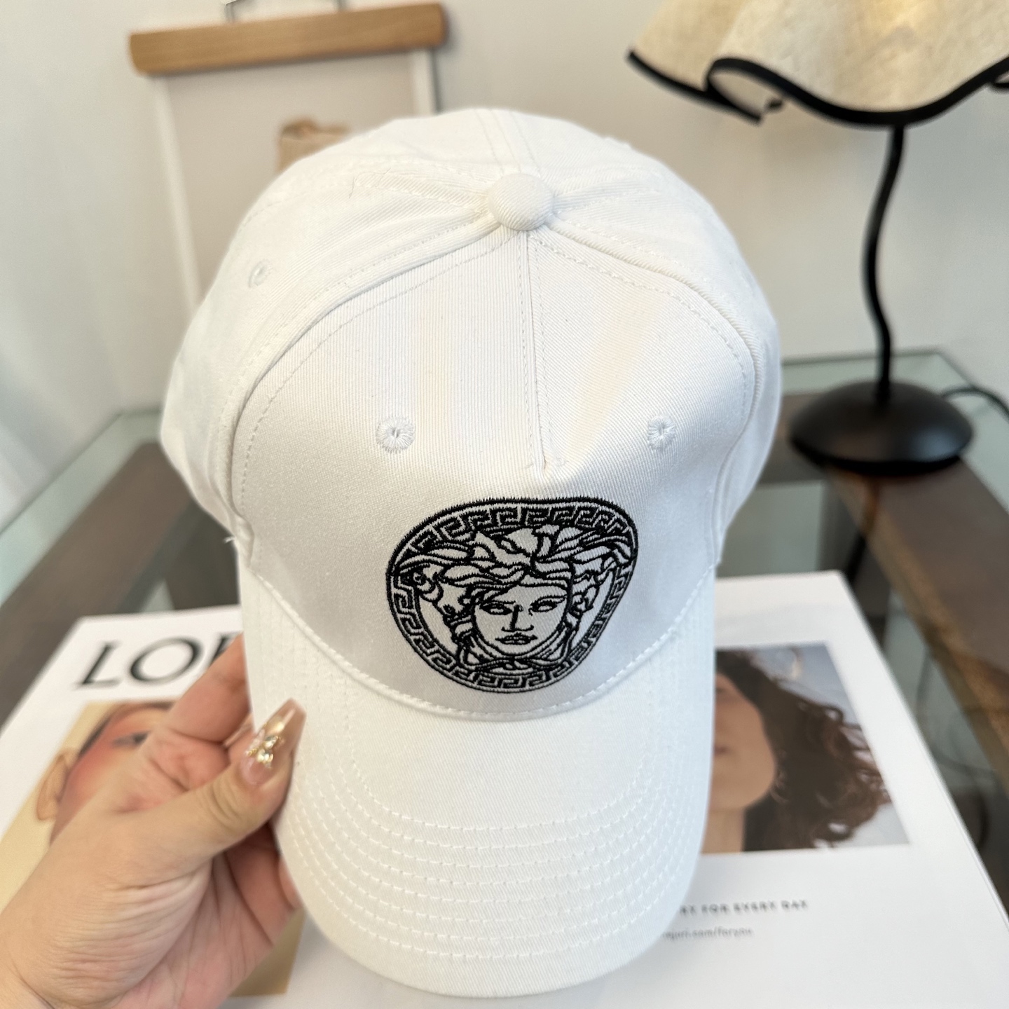 Versace hat
