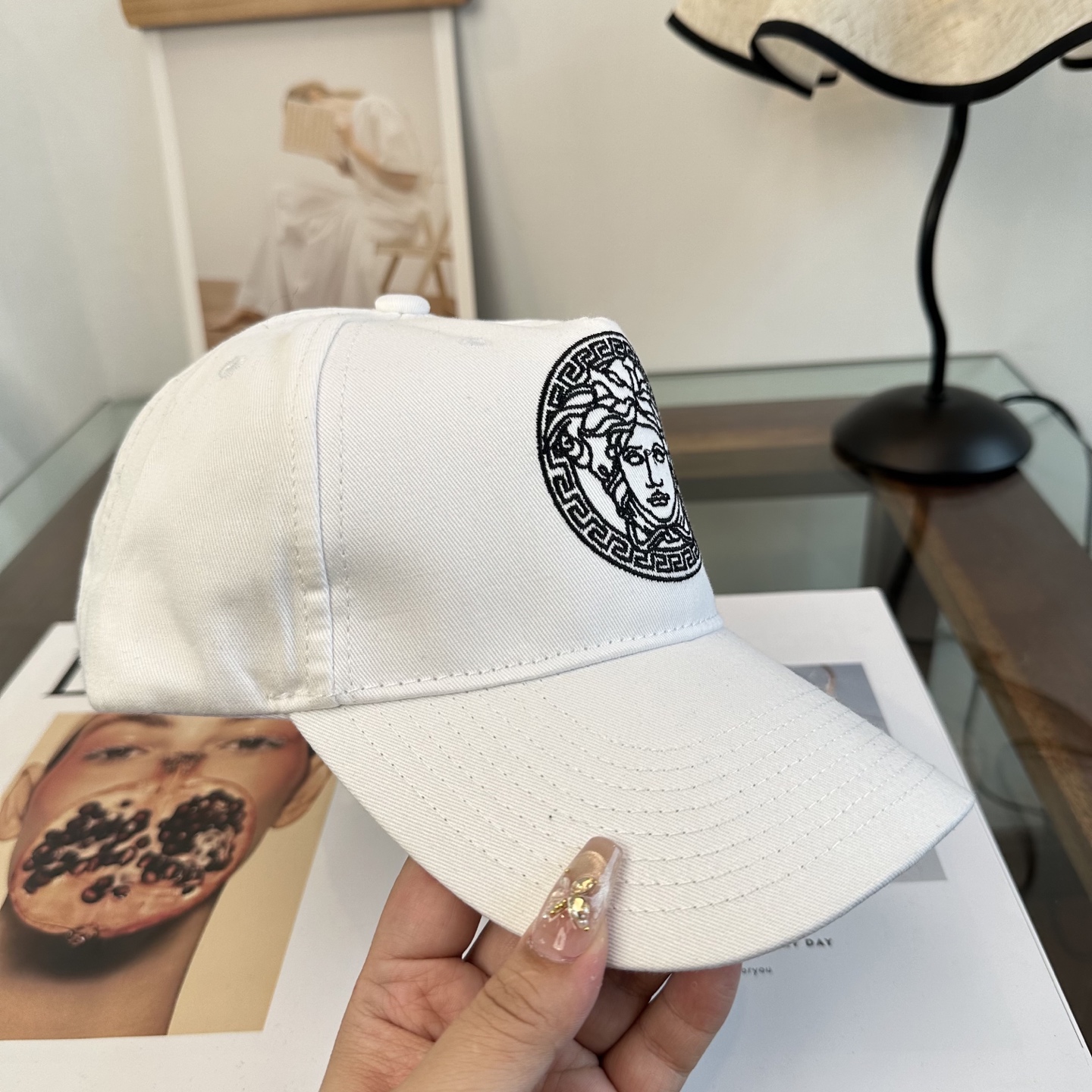 Versace hat