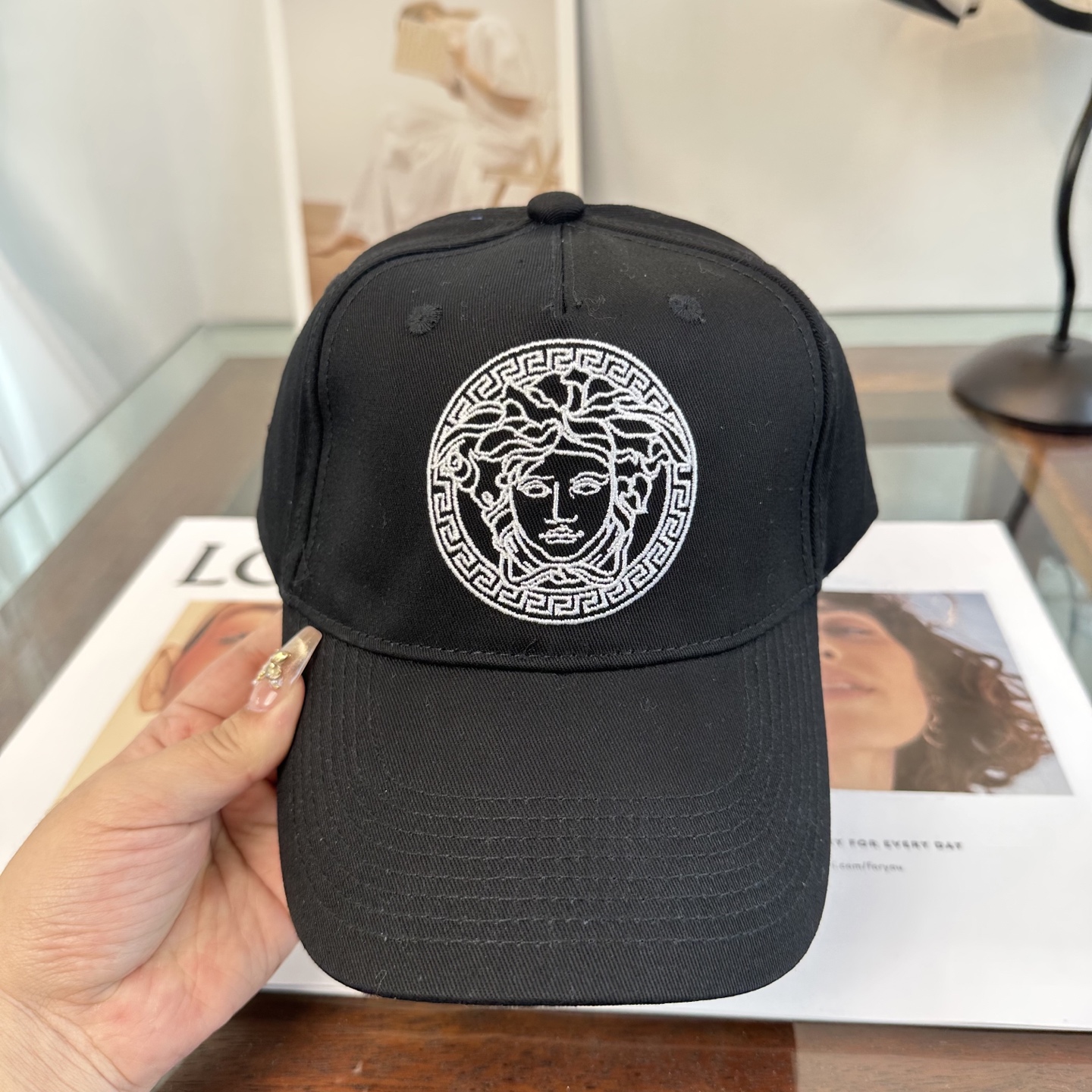 Versace hat