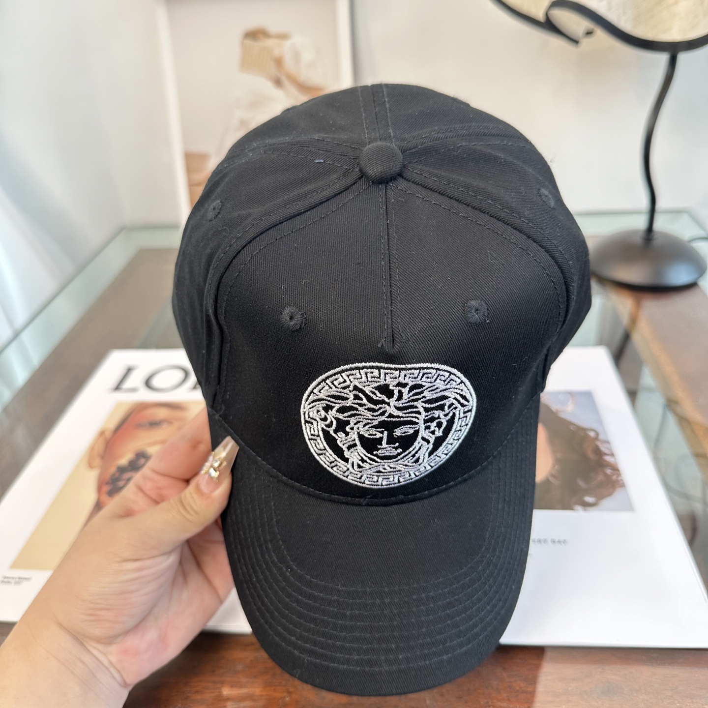 Versace hat