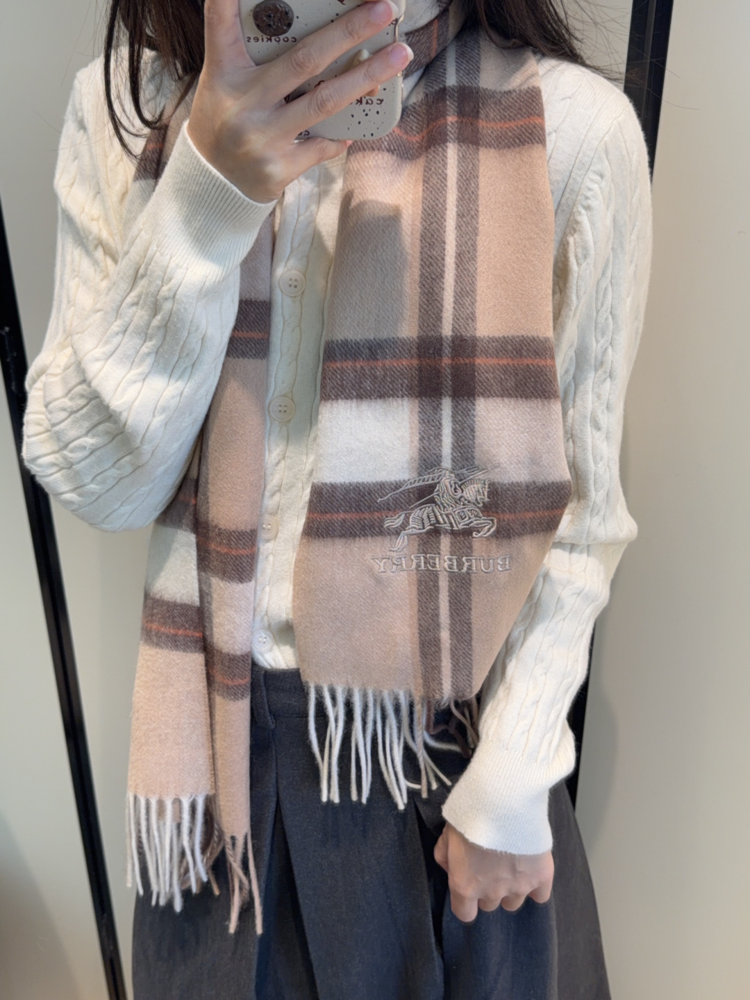 Burberry scarf
