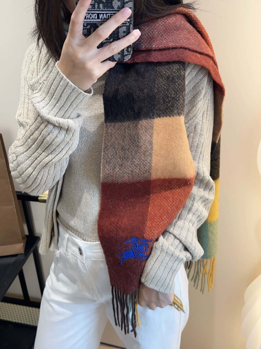 Burberry scarf