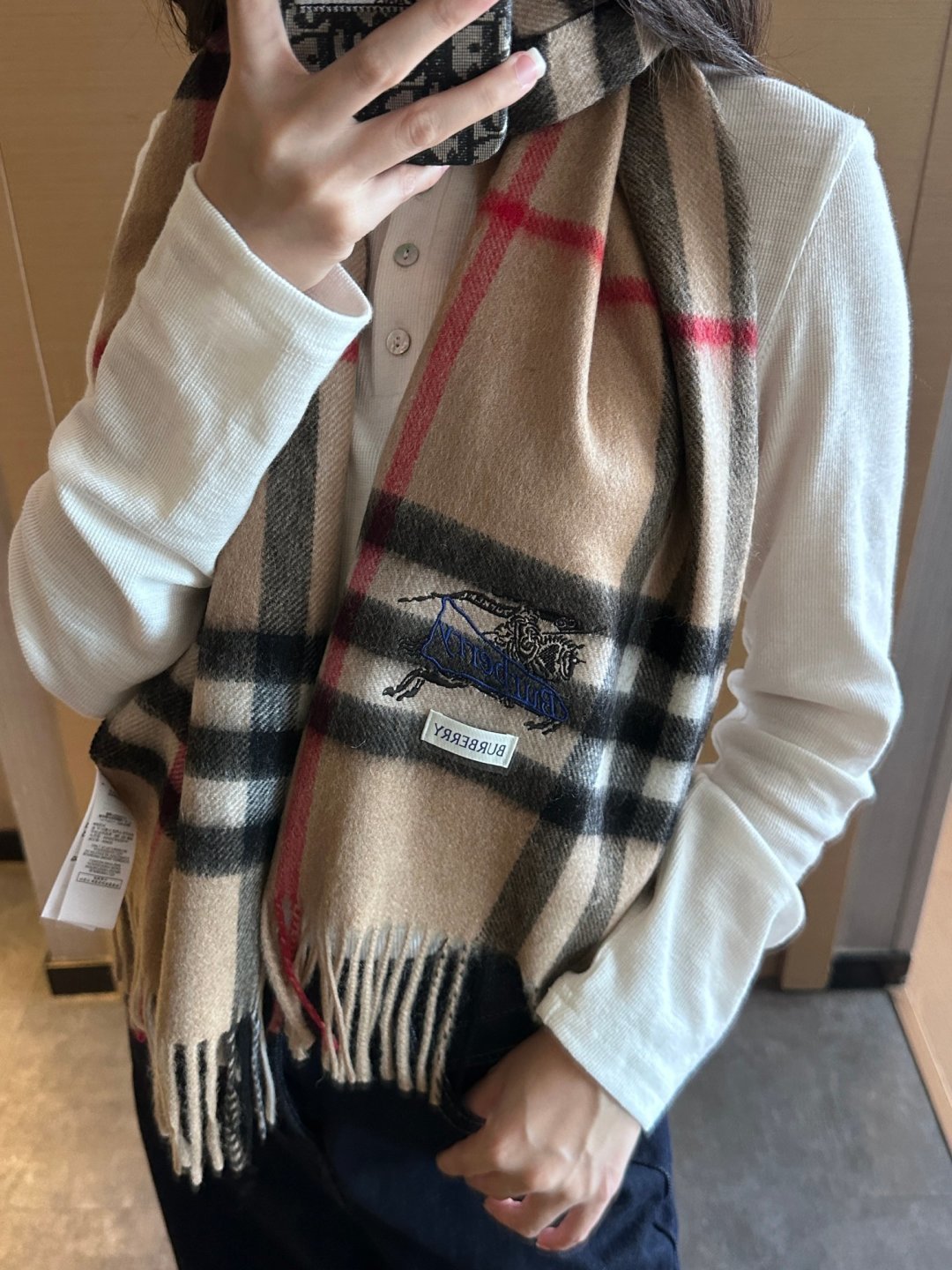 Burberry scarf