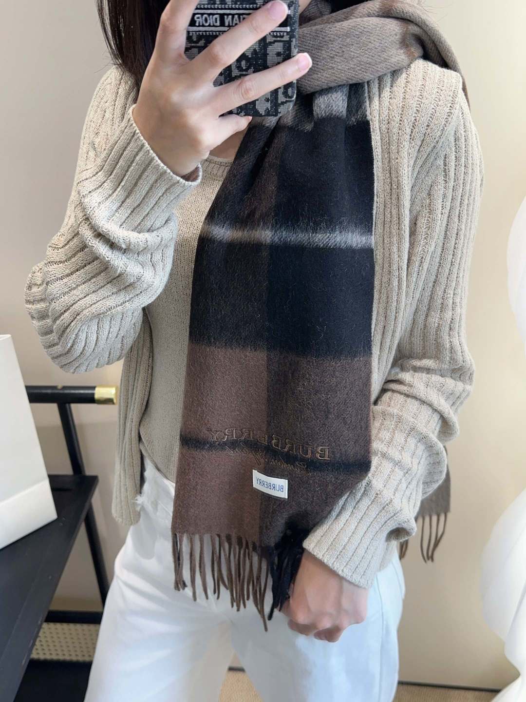Burberry scarf