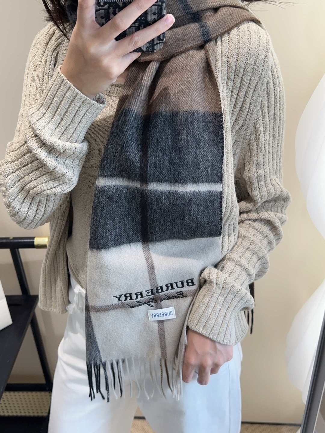 Burberry scarf