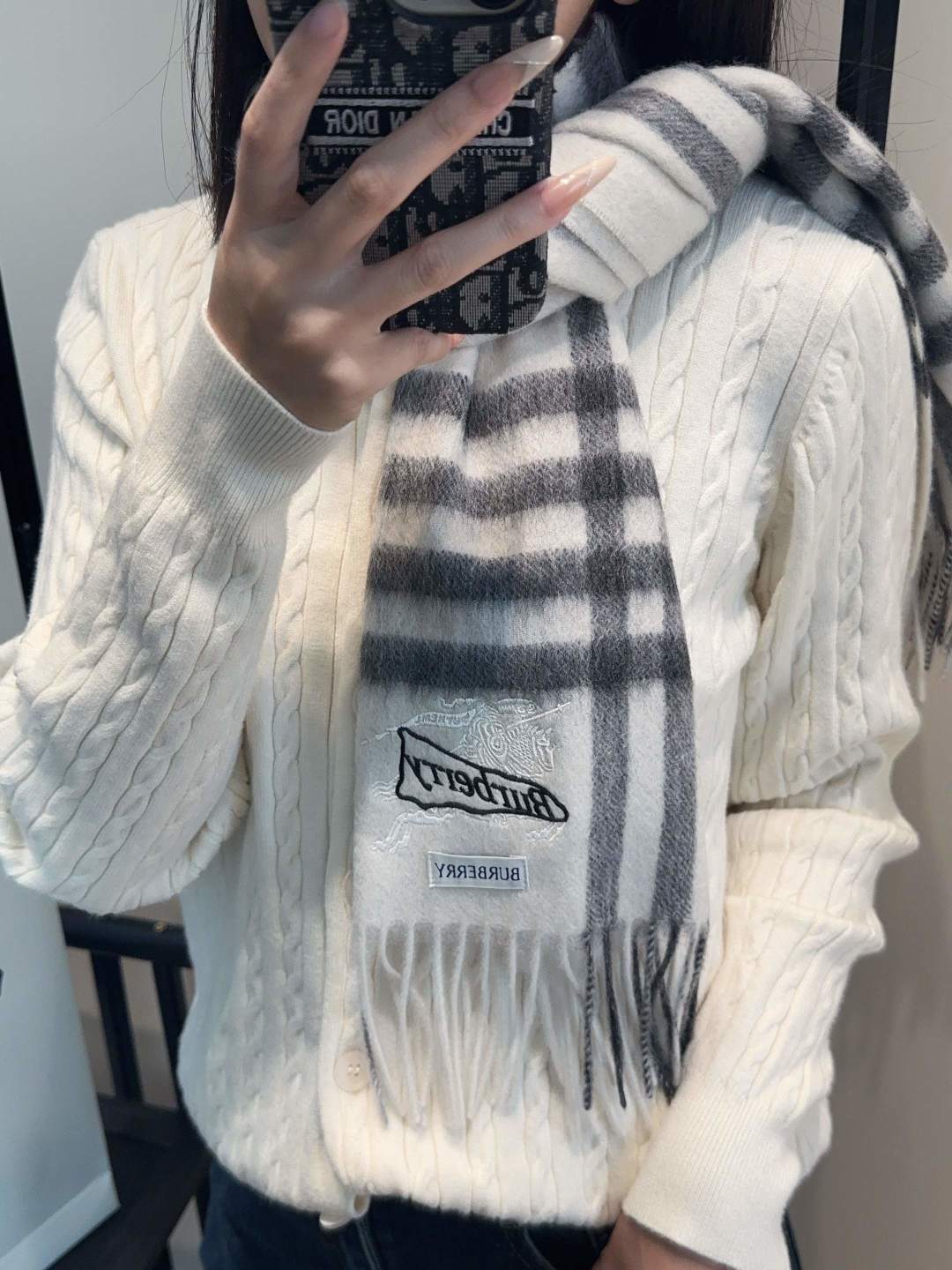 Burberry scarf