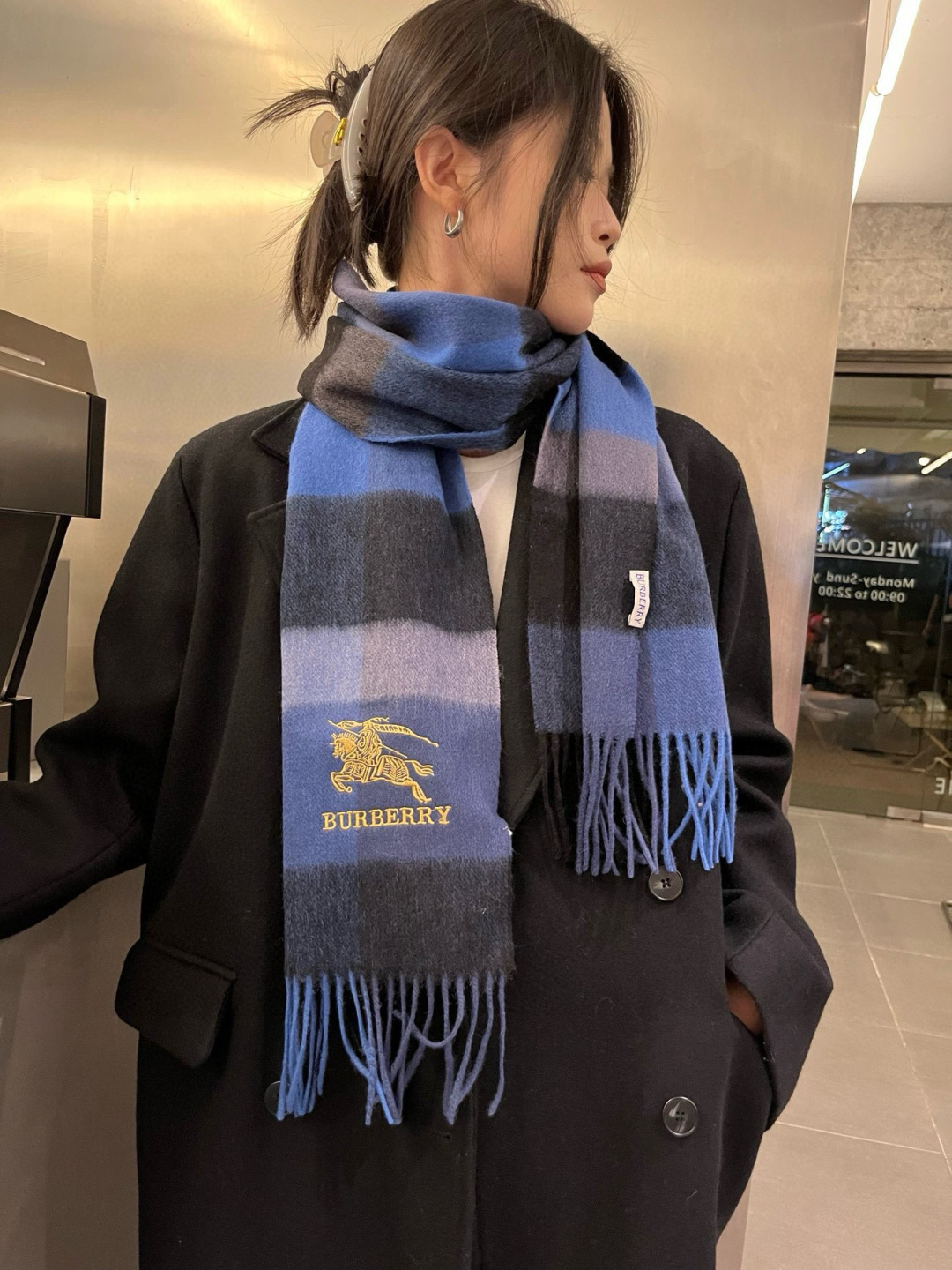 Burberry scarf