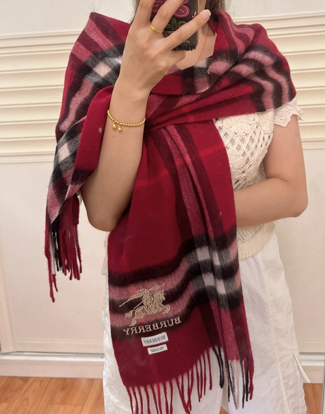 Burberry scarf