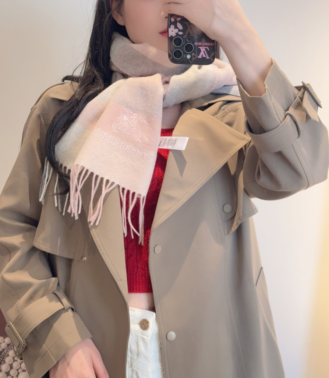 Burberry scarf