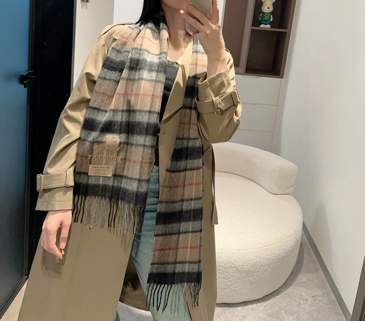 Burberry scarf