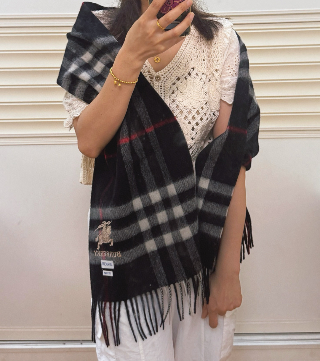 Burberry scarf