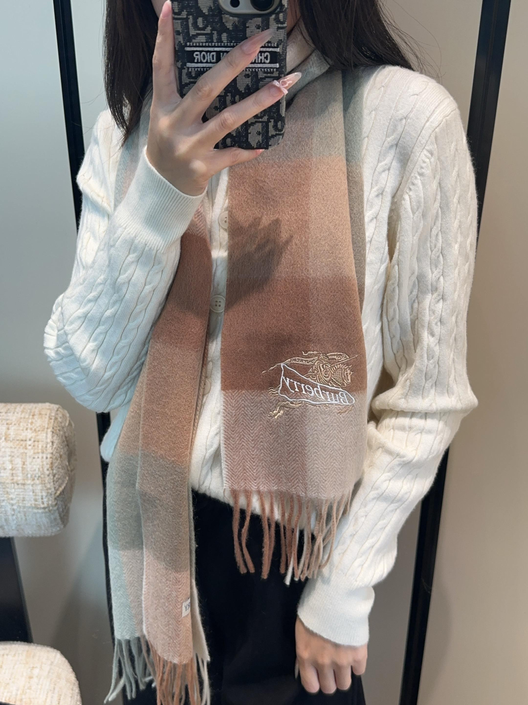 Burberry scarf