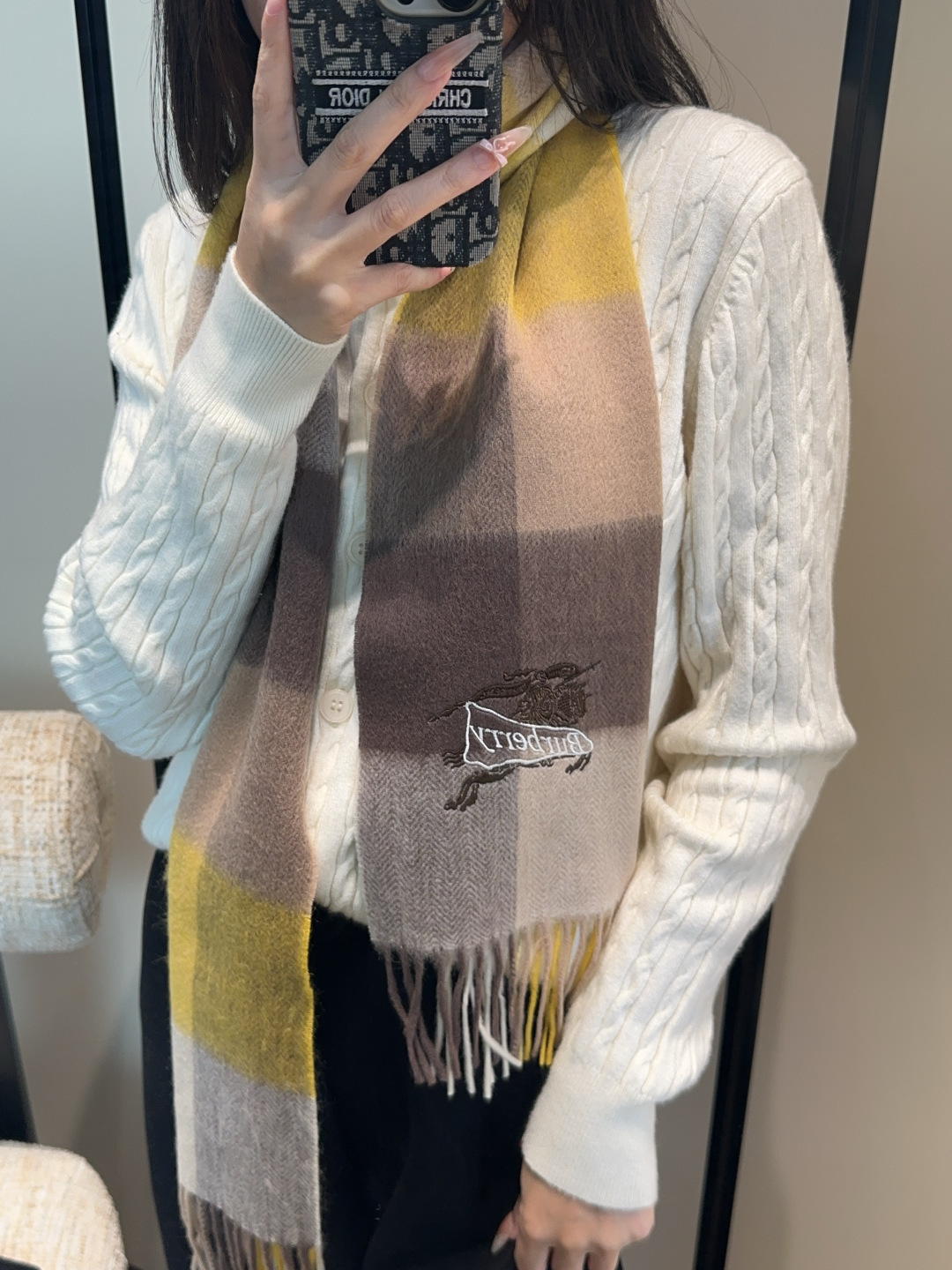 Burberry scarf