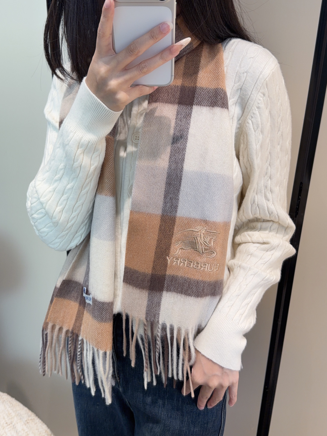 Burberry scarf