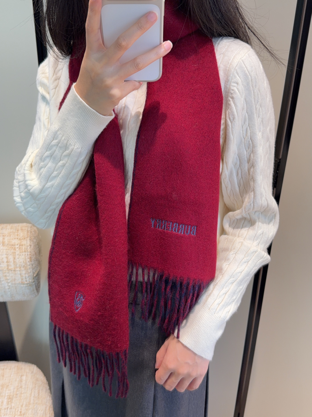 Burberry scarf