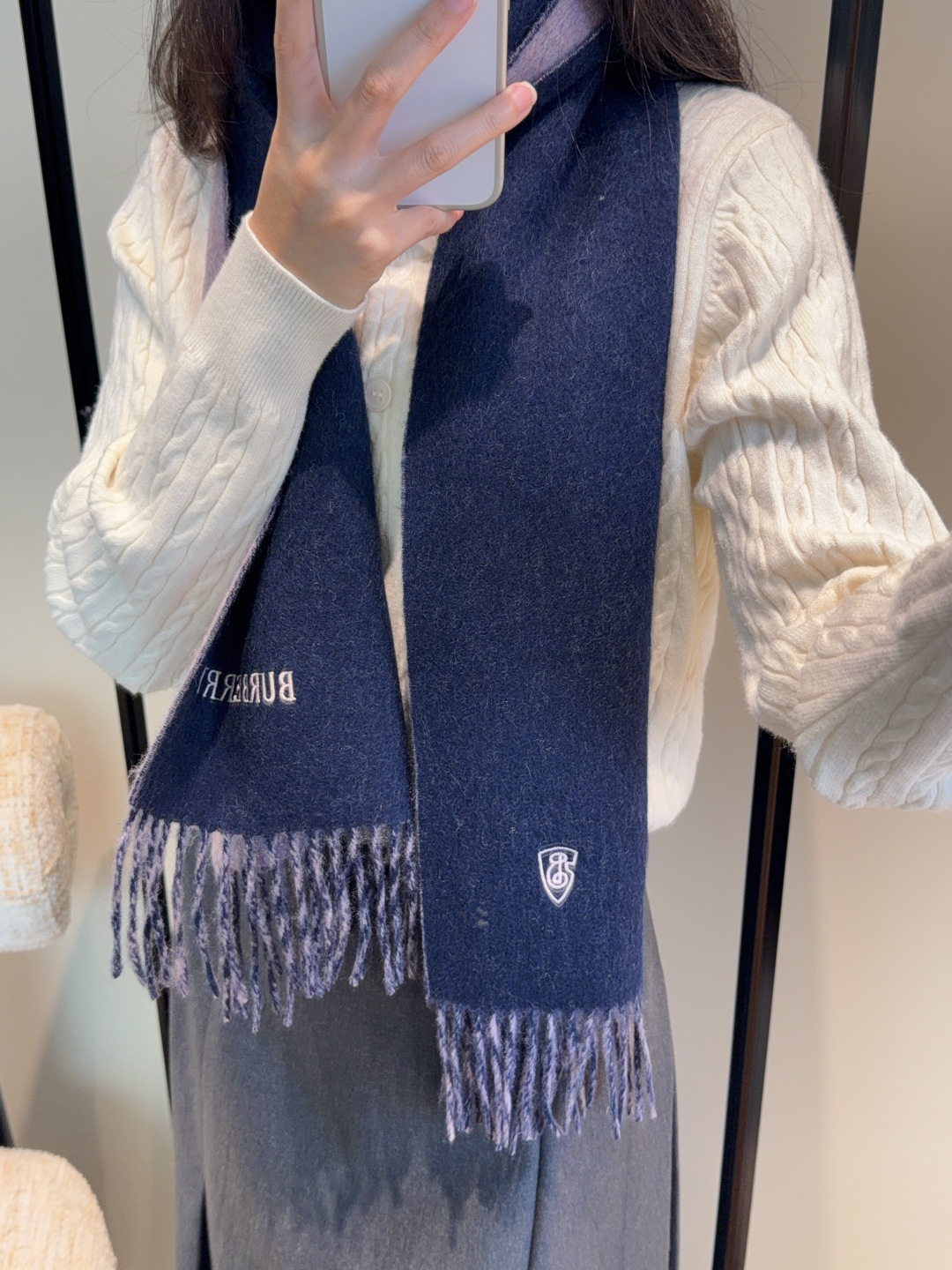 Burberry scarf