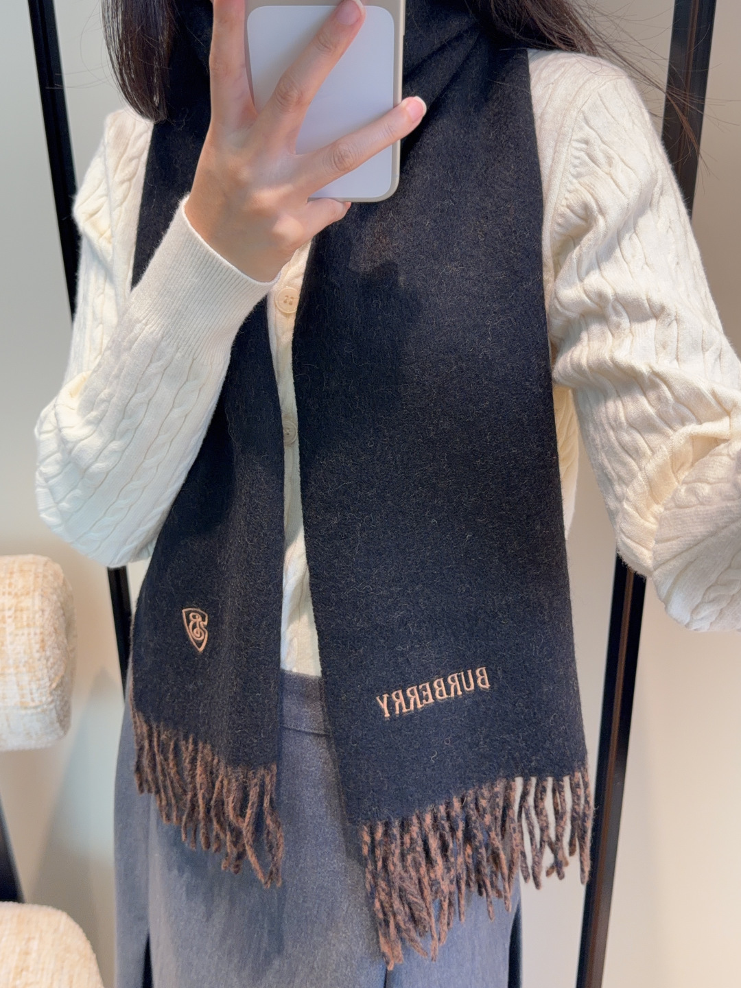 Burberry scarf