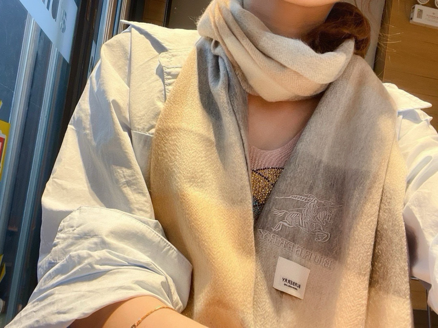 Burberry scarf